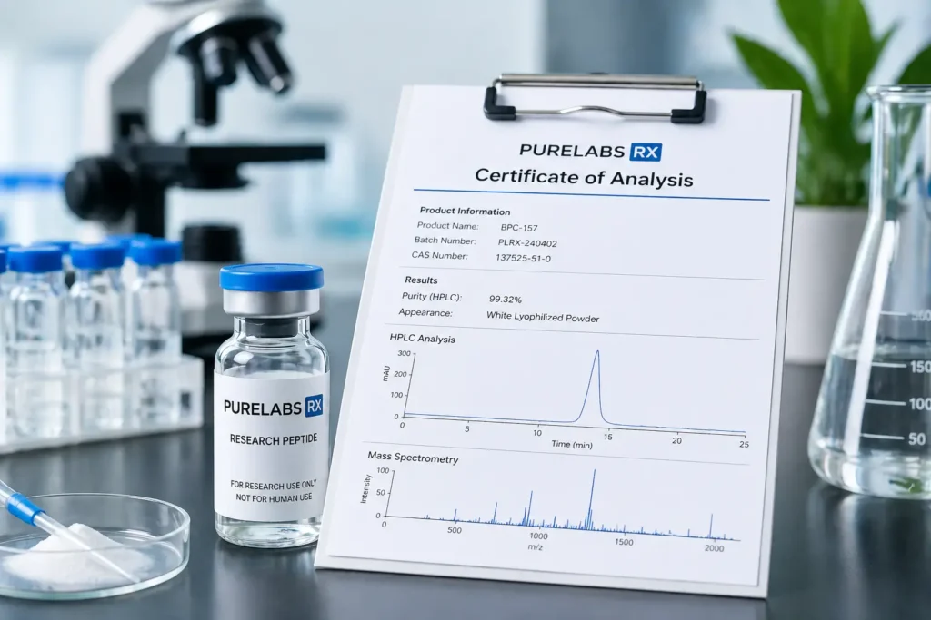 How to Verify Peptide COA